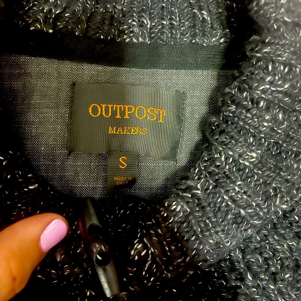 Black and dark grey sweater small